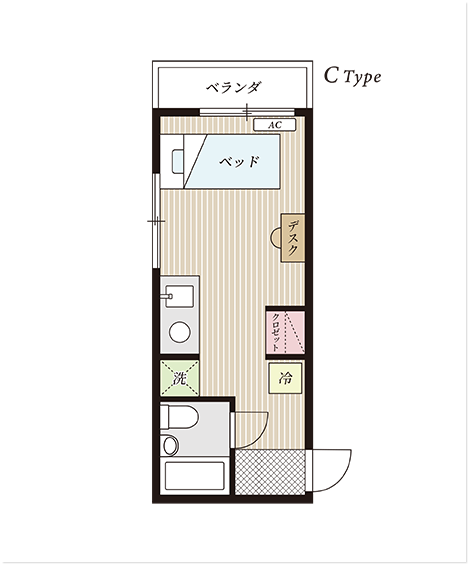 Cタイプ間取図